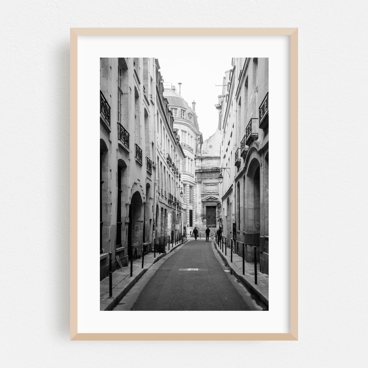 Narrow Marais B&W – image 1 of 16