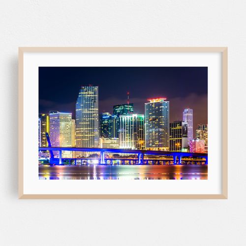 The Miami Skyline from Watson Island