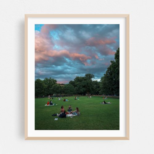 Sunset at Fort Greene Park, Brooklyn