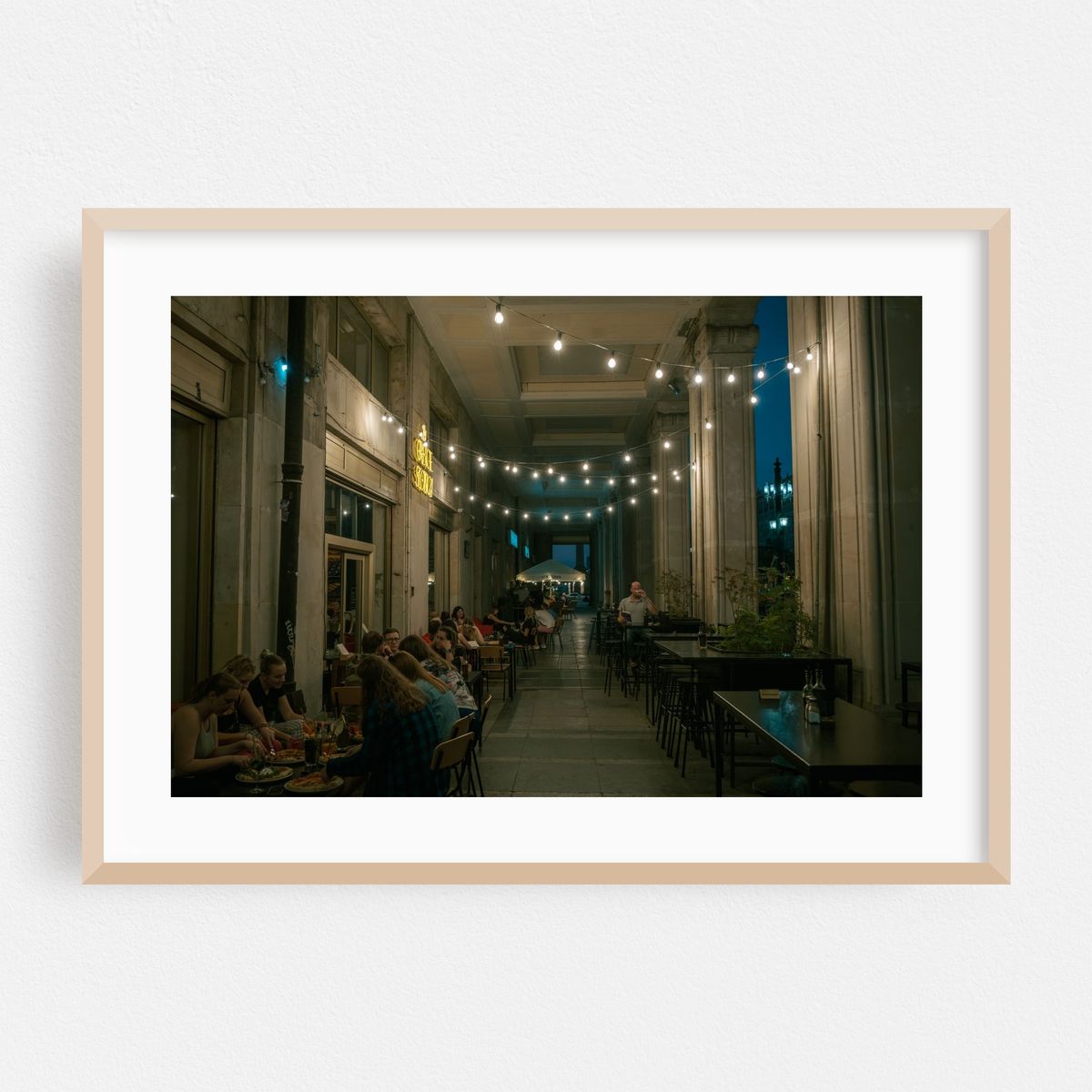 String Lights at Plac Zbawiciela 01 – image 1 of 6