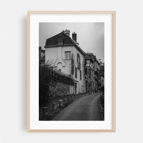 Rue de l'Abreuvoir B&W
