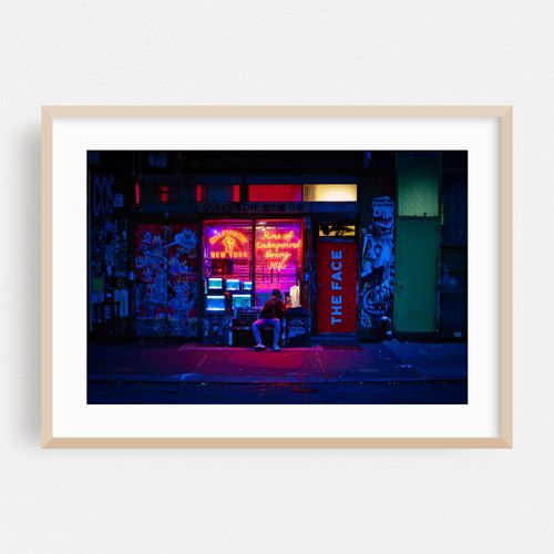 The Overthrow Boxing Club at Night