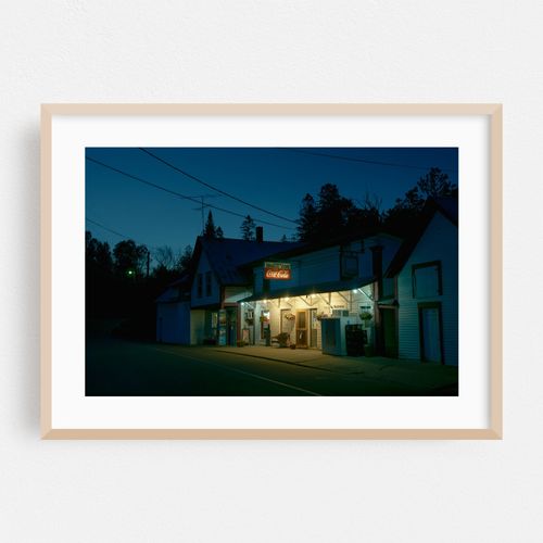 Aldrich's General Store at Night, Burke