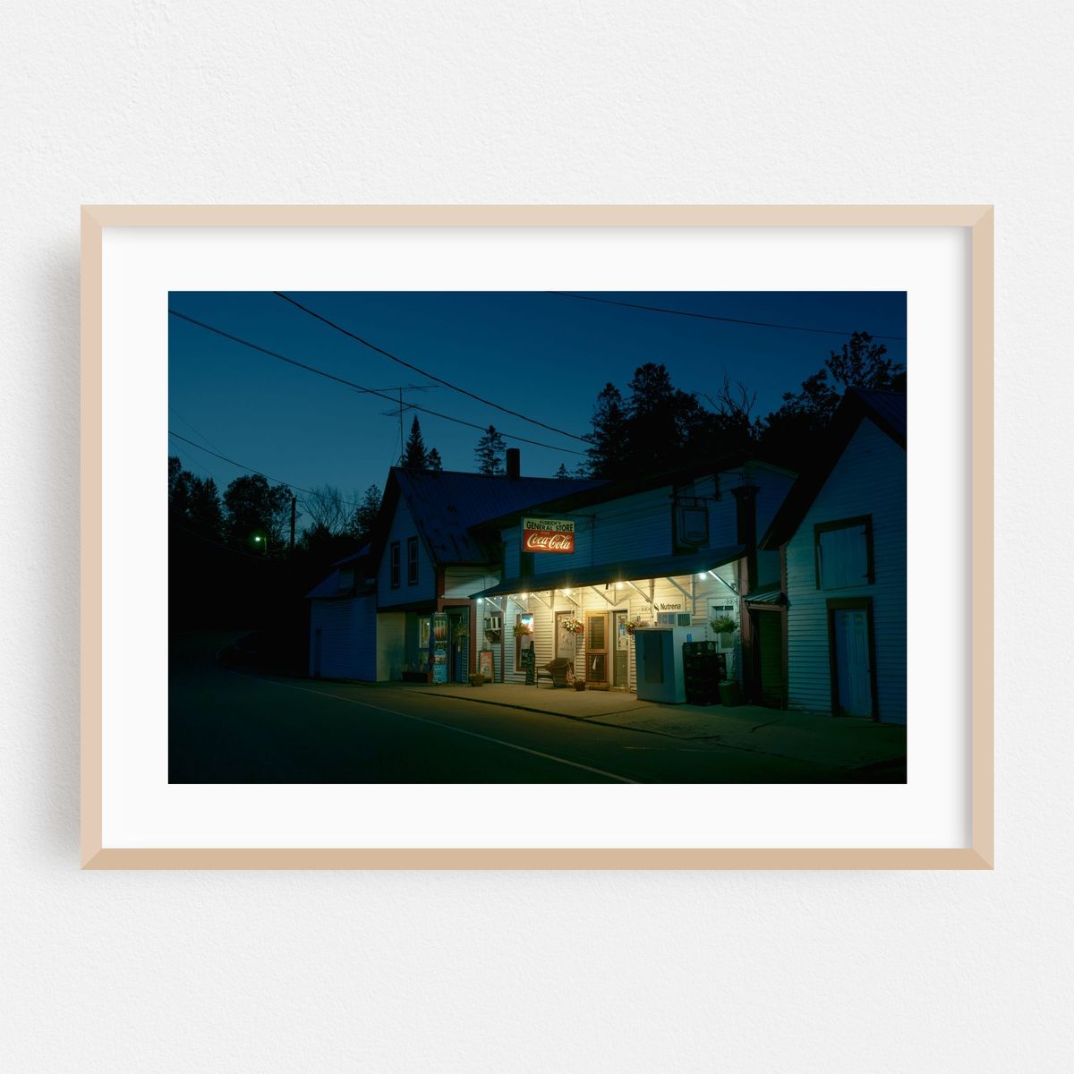 Aldrich's General Store at Night, Burke – image 1 of 6