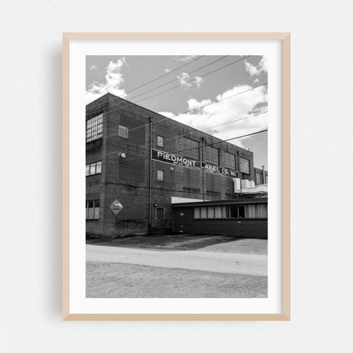 Piedmont Label Co B&W
