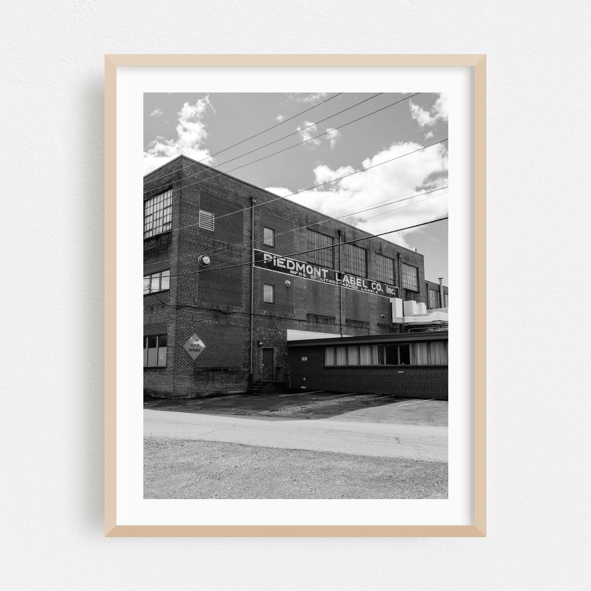 Piedmont Label Co B&W – image 1 of 3