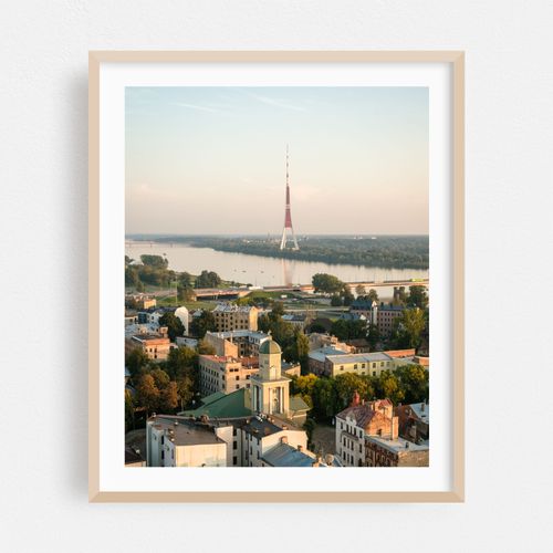 Daugava & TV Tower, Riga 01