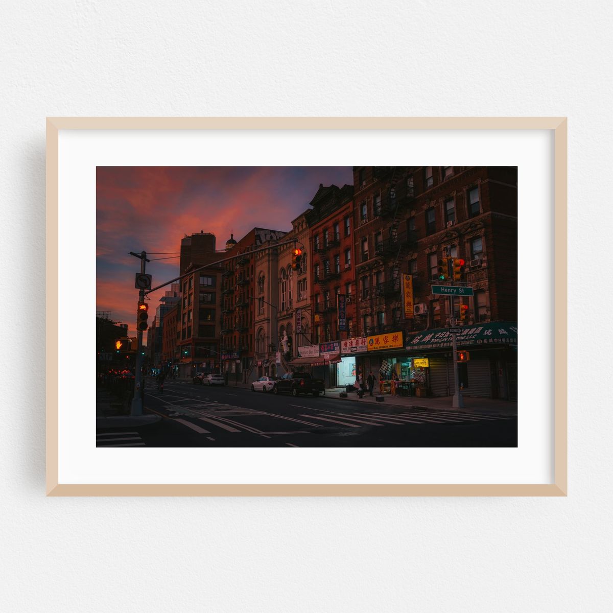 Chinatown at sunset, NYC 01 – image 1 of 6