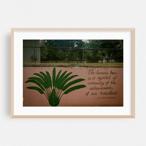 Banana Leaf Mural-Africatown
