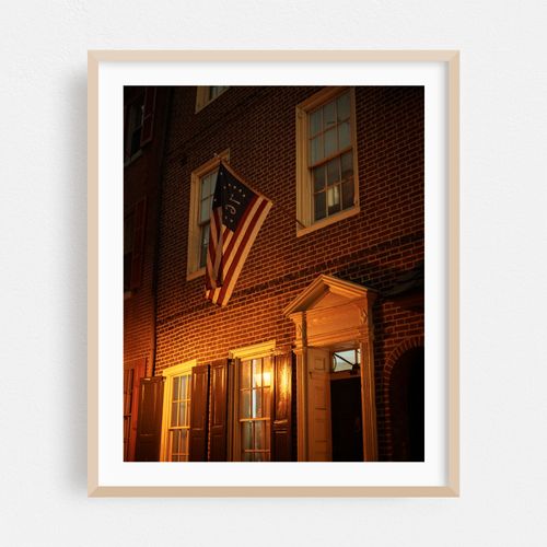 Elfreth's Alley at Night, Philadelphia 02