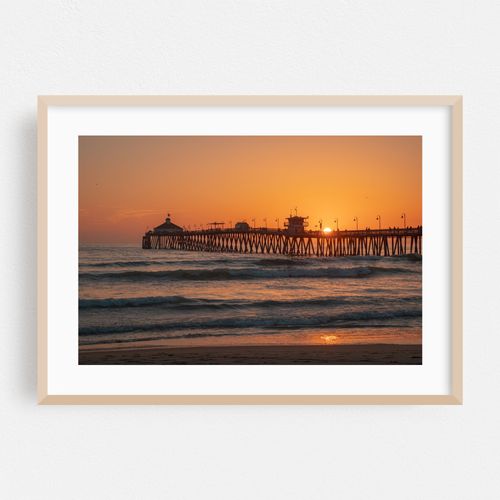 Imperial Beach Pier at Sunset 05