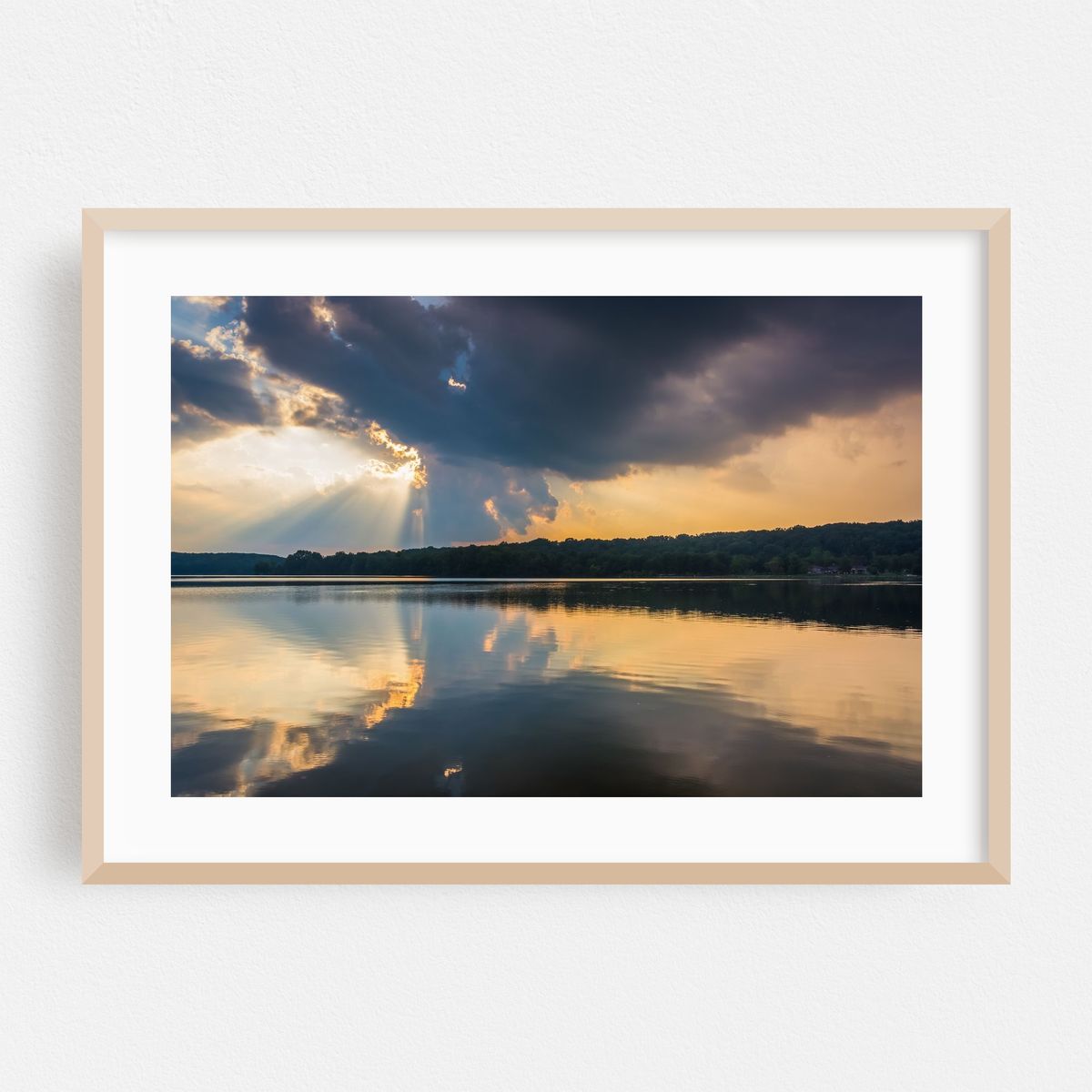 Pinchot Lake Sunset – image 1 of 6