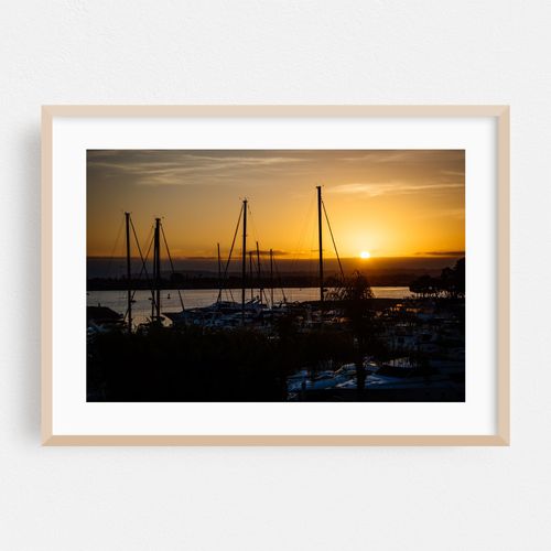 Sunset over the Embarcadero