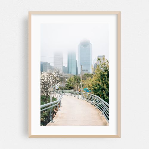 Downtown in Fog 01