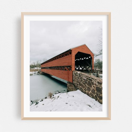 Sach's Covered Bridge, Gettysburg 01