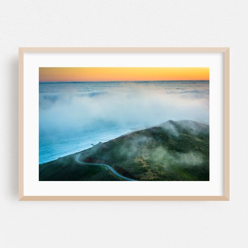 Fog over Hawk Hill