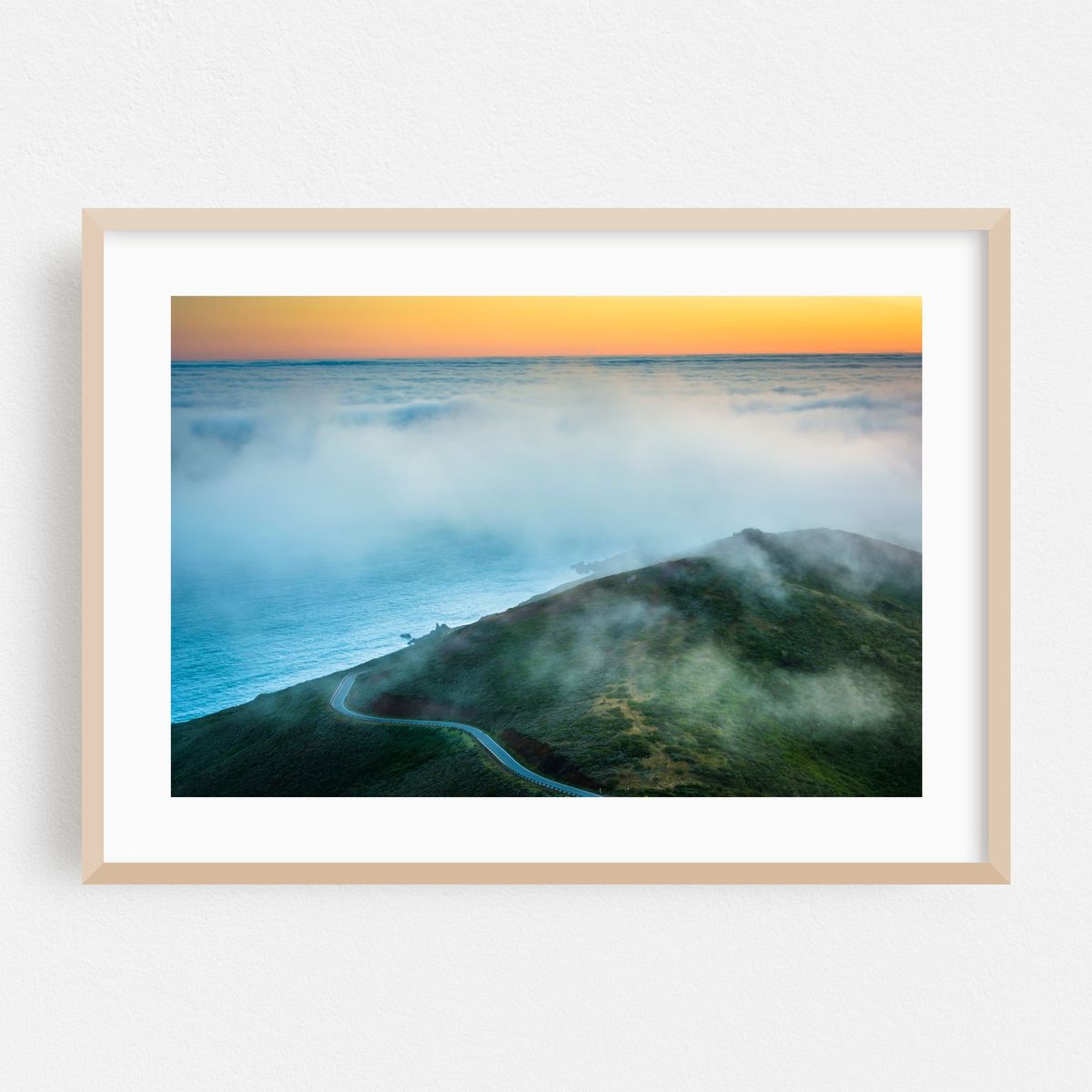 Fog over Hawk Hill – image 1 of 6