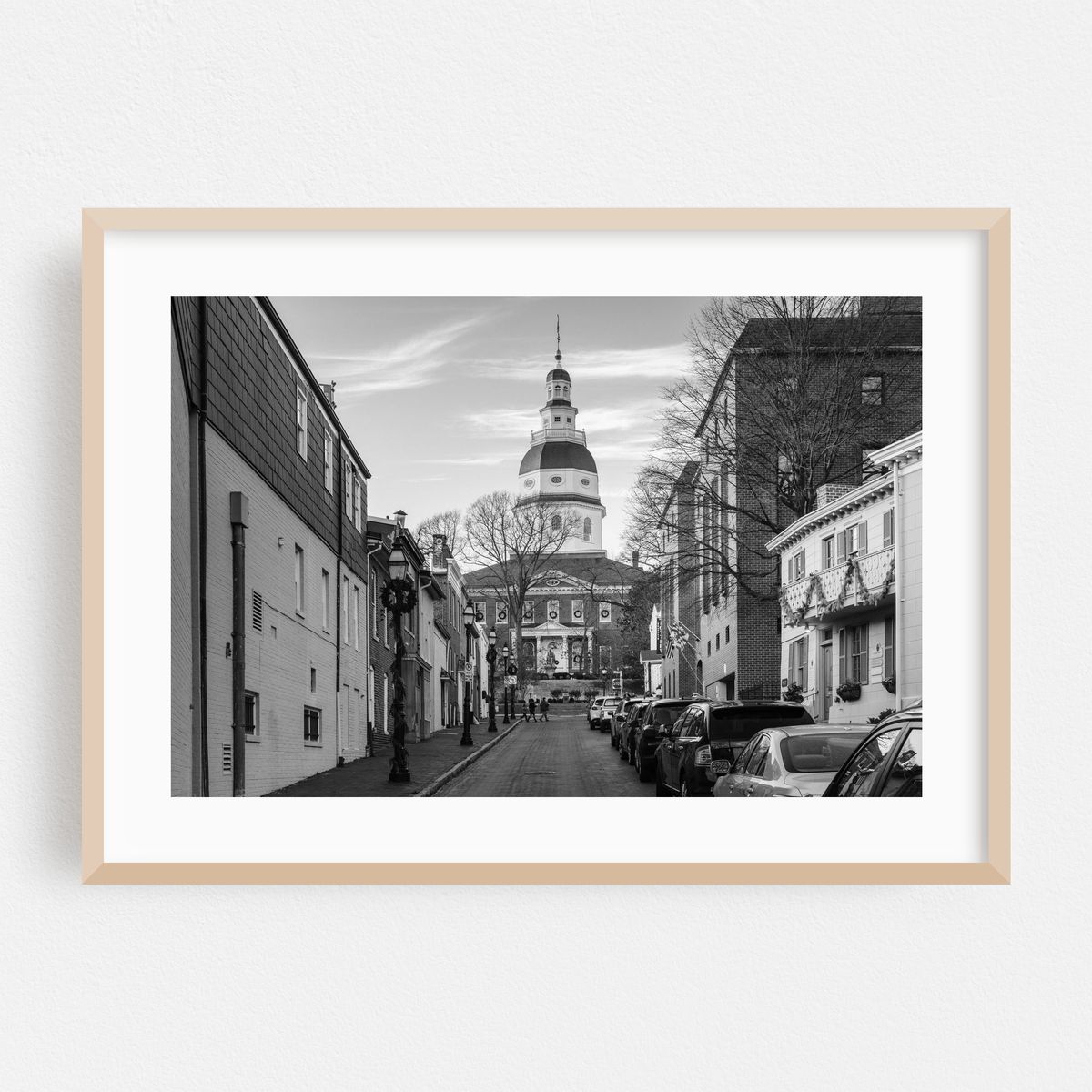 The Maryland State House B&W – image 1 of 6