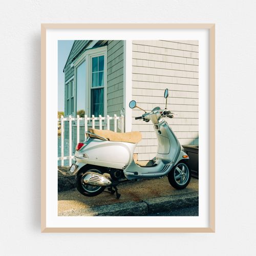 Scooter in Rockport