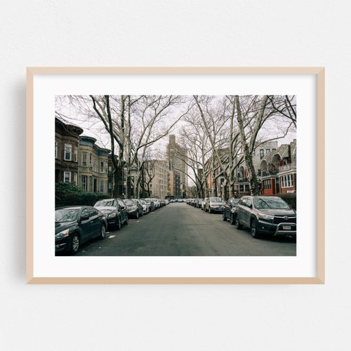 Street in Crown Heights, Brooklyn