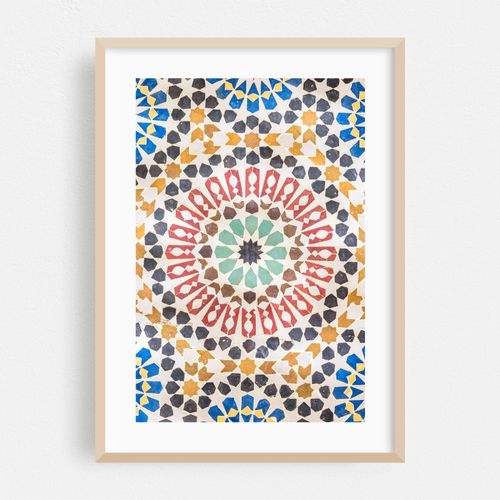Colorful Moroccan tiles