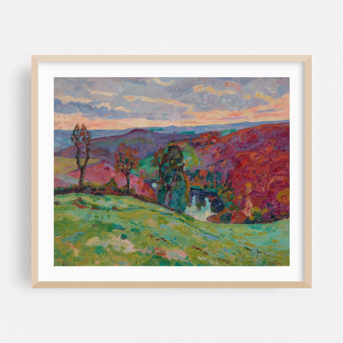 La vallée de la Creuse et le Puy Barriou (circa 1922) – image 1 of 5