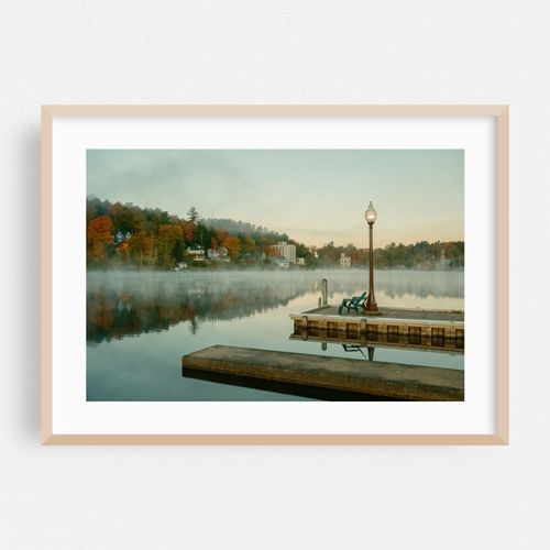 Morning Fog on Saranac Lake 02