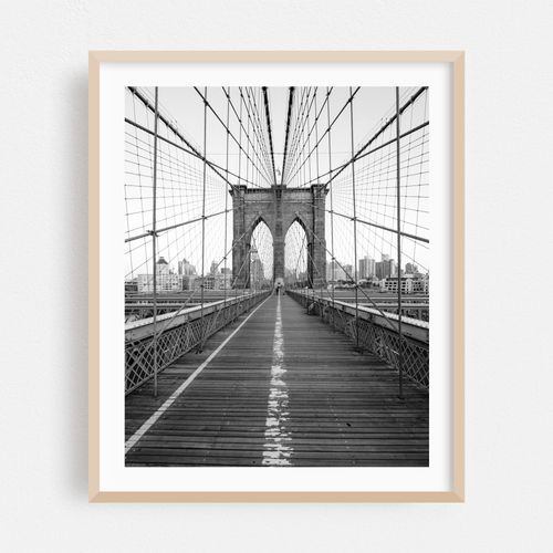 Brooklyn Bridge B&W 01