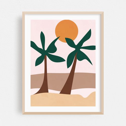 Beach Scandi Artwork