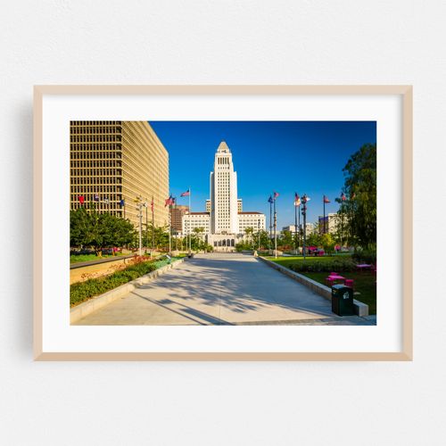 City Hall from Grand Park