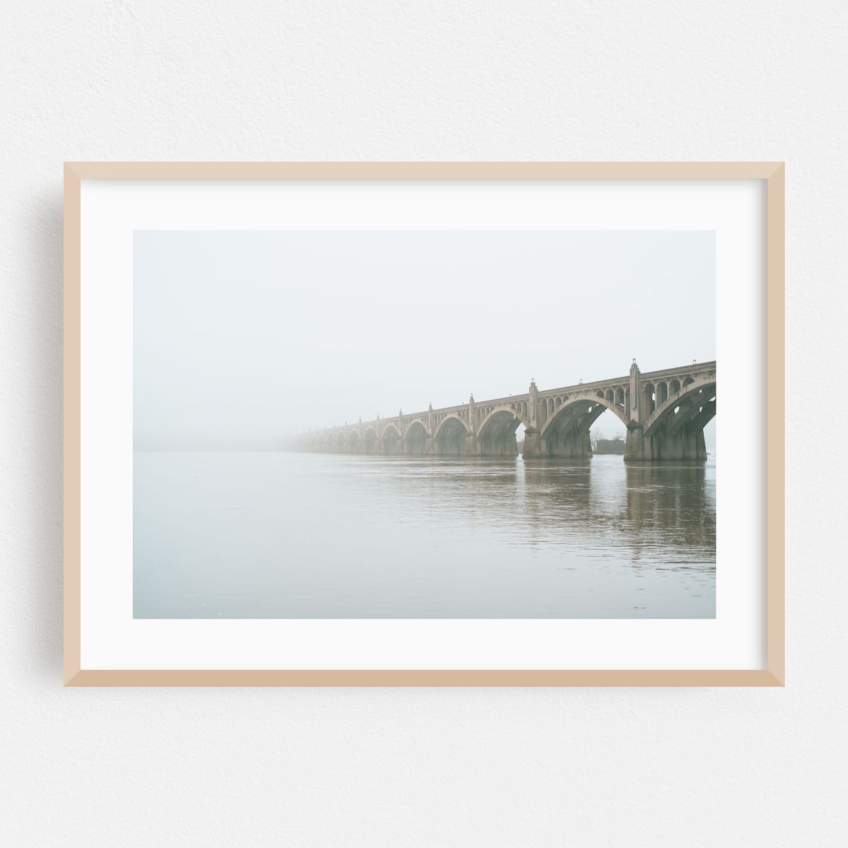 Columbia - Wrightsville Bridge in Fog 01 – image 1 of 6