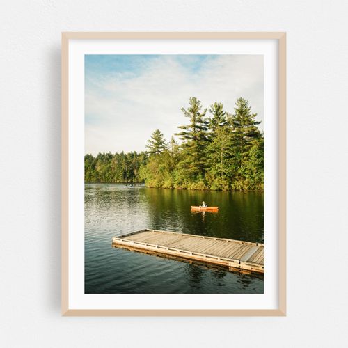 Kayaking at Upper Highland Lake