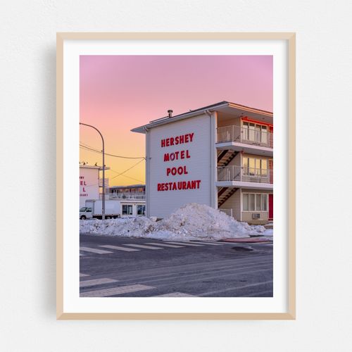 Hershey Motel Sunset 03