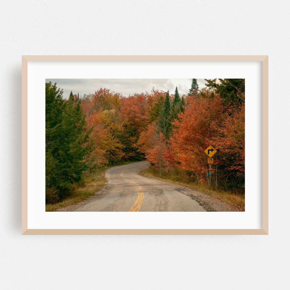 Autumn Road, Horseshoe Lake – image 1 of 6