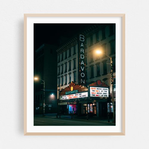 Bardavon at Night, Poughkeepsie