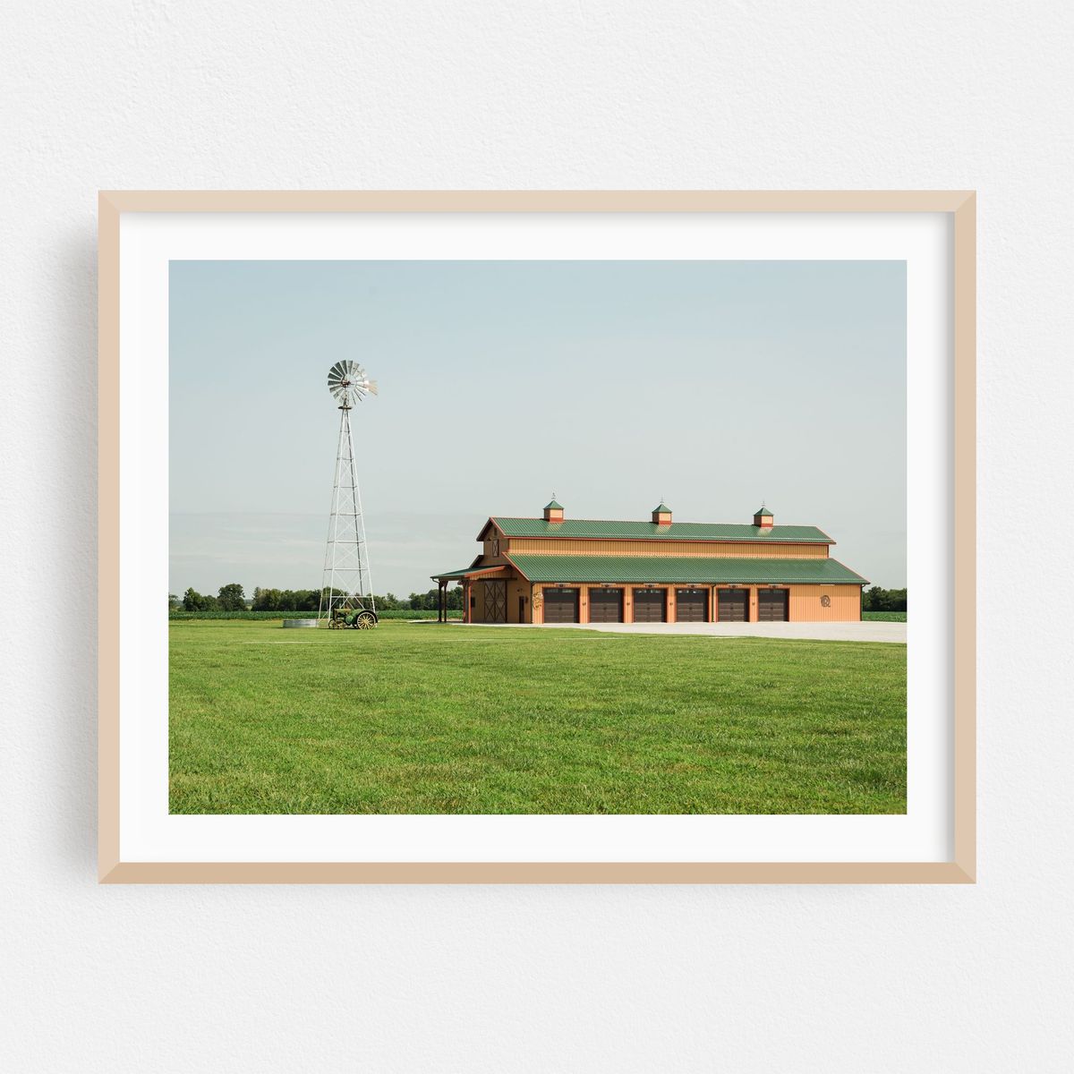 Windmill & Barn, Red Oak II – image 1 of 3