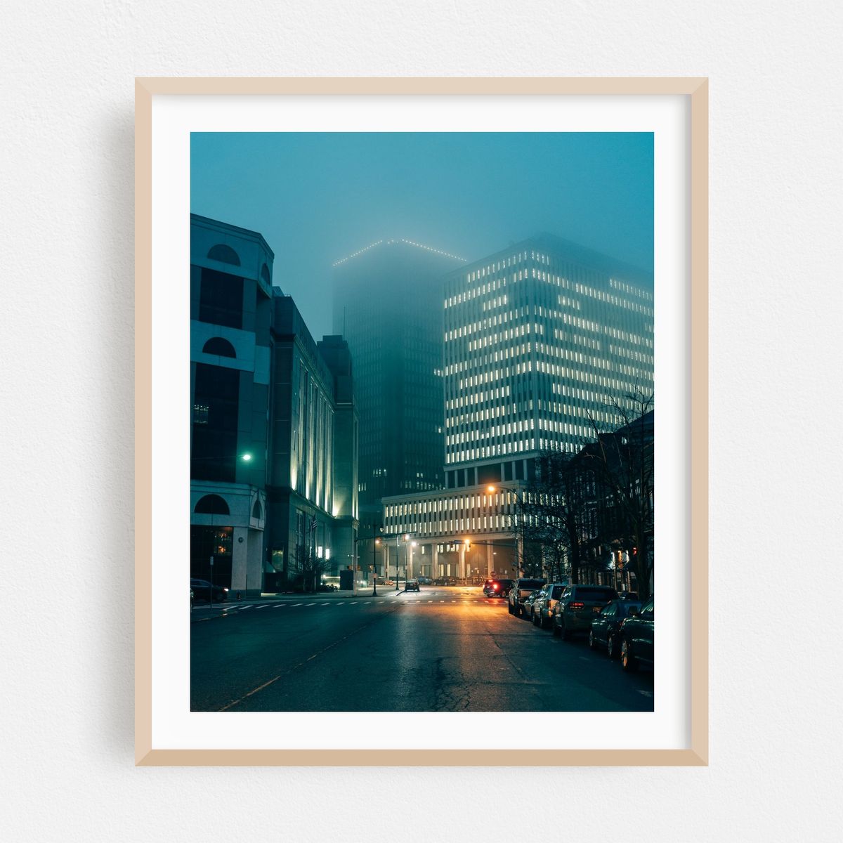 Foggy Downtown Buffalo – image 1 of 12
