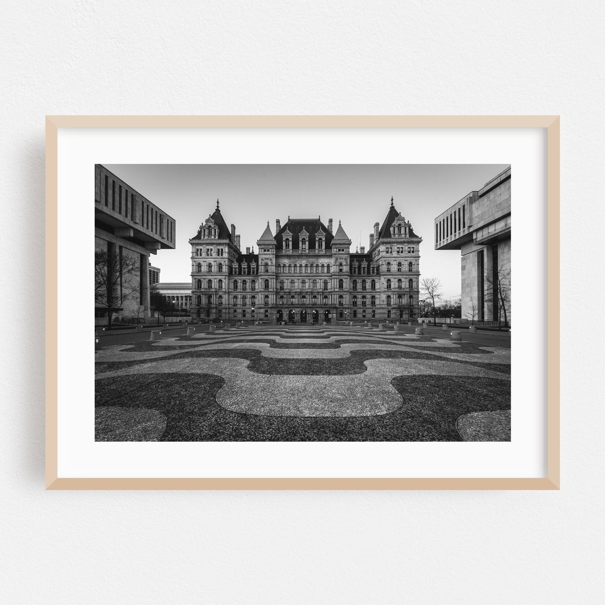 New York State Capitol 02 B&W – image 1 of 6
