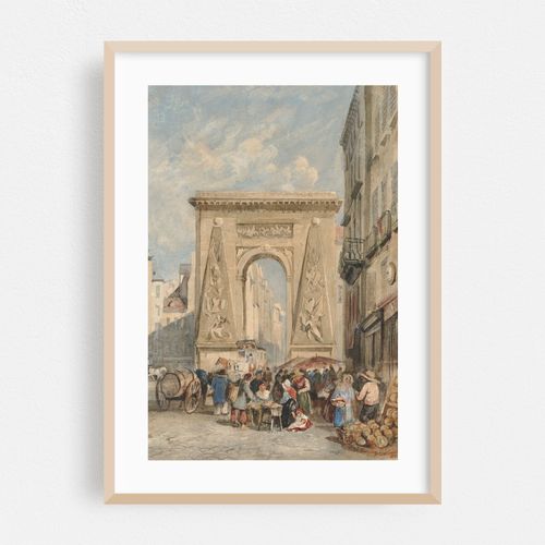 Porte Saint Denis, Paris (1831)