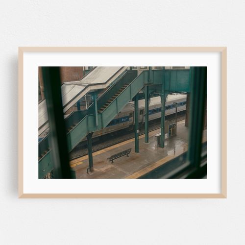 Platform at Poughkeepsie Train Station