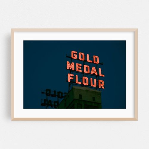 "Gold Medal Flour" Sign, Minneapolis 02