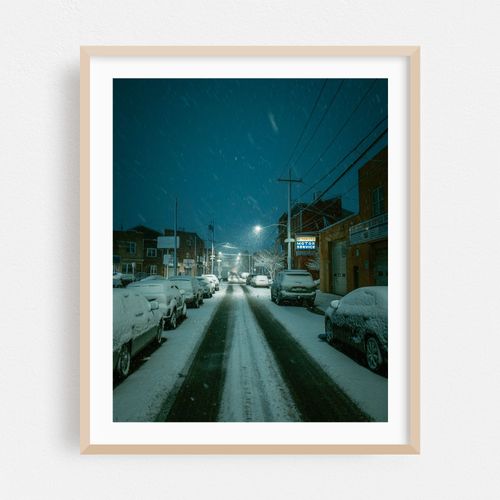 Snowy Night on 8th Street, Philadelphia 02