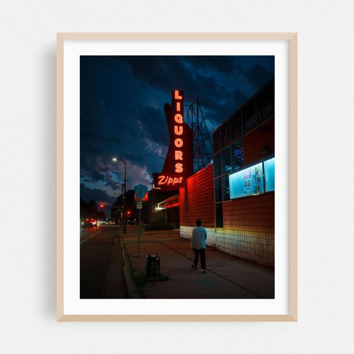 Zipps Liquors Neon, Minneapolis 01