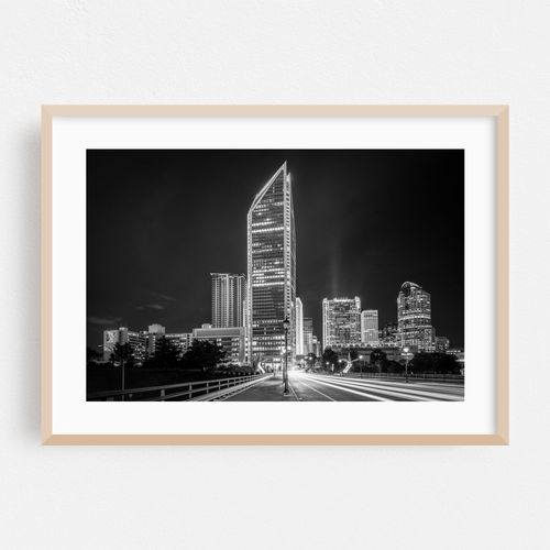 Tryon Street B&W