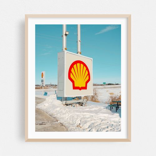 Broken Shell Station Sign