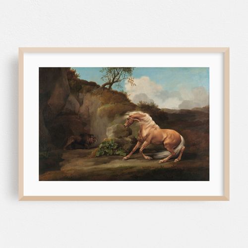 Horse Frightened by a Lion (between 1762 and 1768)