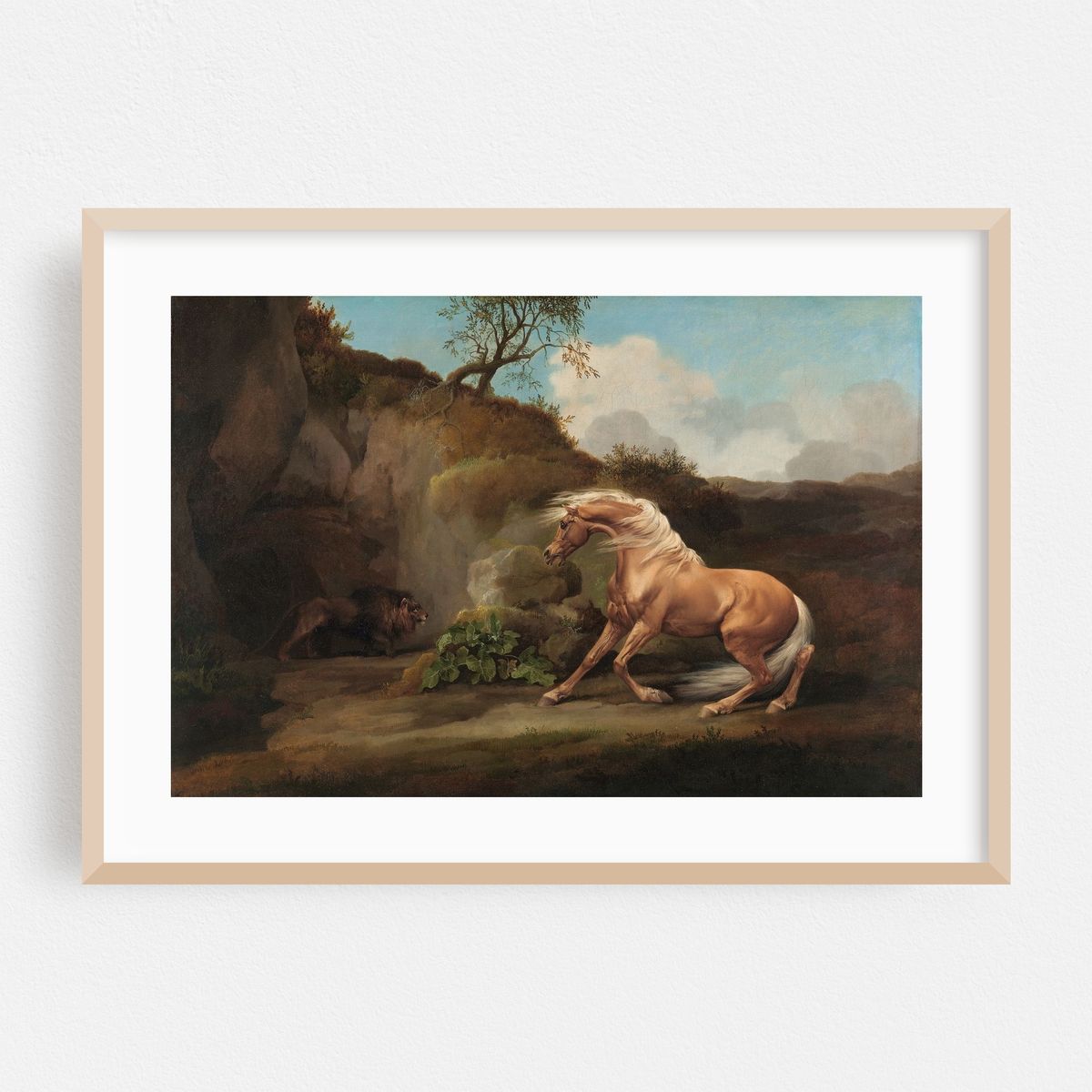 Horse Frightened by a Lion (between 1762 and 1768) – image 1 of 6