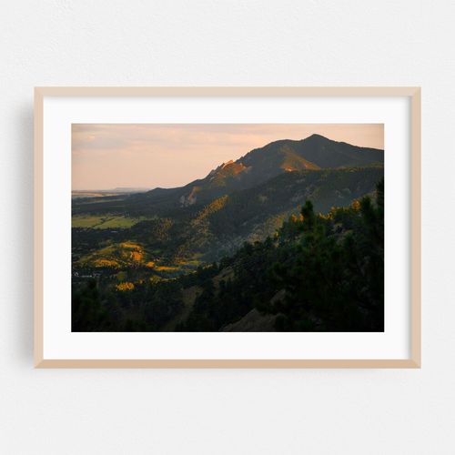 Mount Sanitas Sunset
