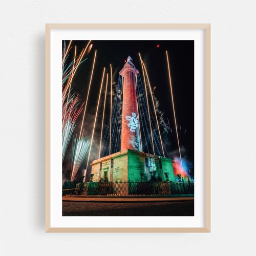 Fireworks over the Washington Monument, Baltimore 01