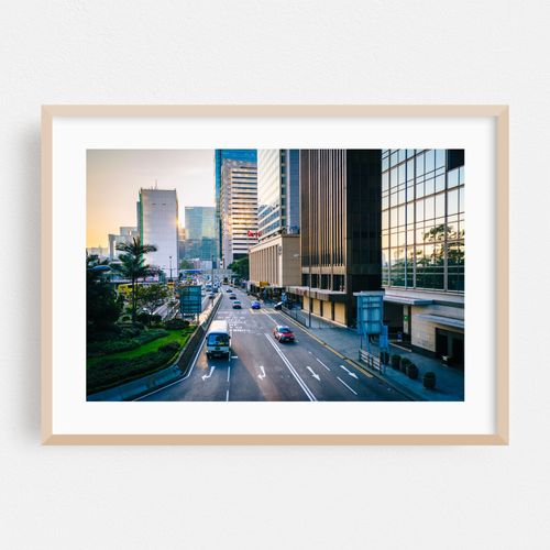 Sunrise on Connaught Road
